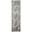Feizy Cadiz 39N6F Modern Abstract Rug in Gray/Green/Taupe