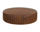 Sunpan Divano Ottoman - Lucia Tobacco Leather