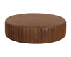 Sunpan Divano Ottoman - Lucia Tobacco Leather
