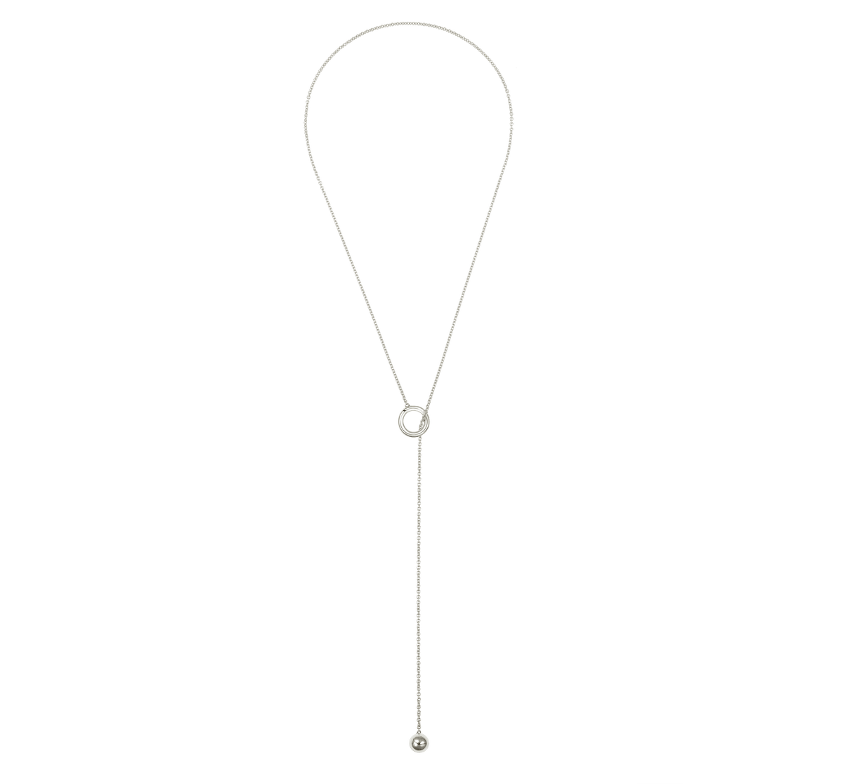 Christofle Idole de Christofle Sterling Silver Necklace Tie