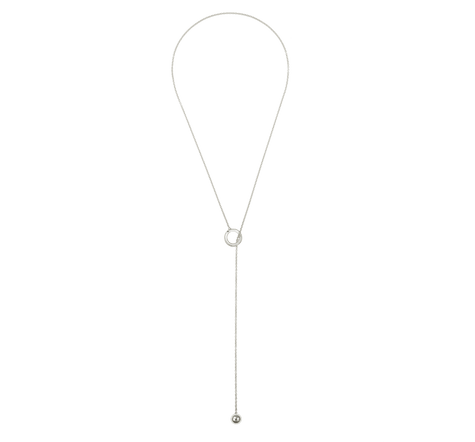 Christofle Idole de Christofle Sterling Silver Necklace Tie