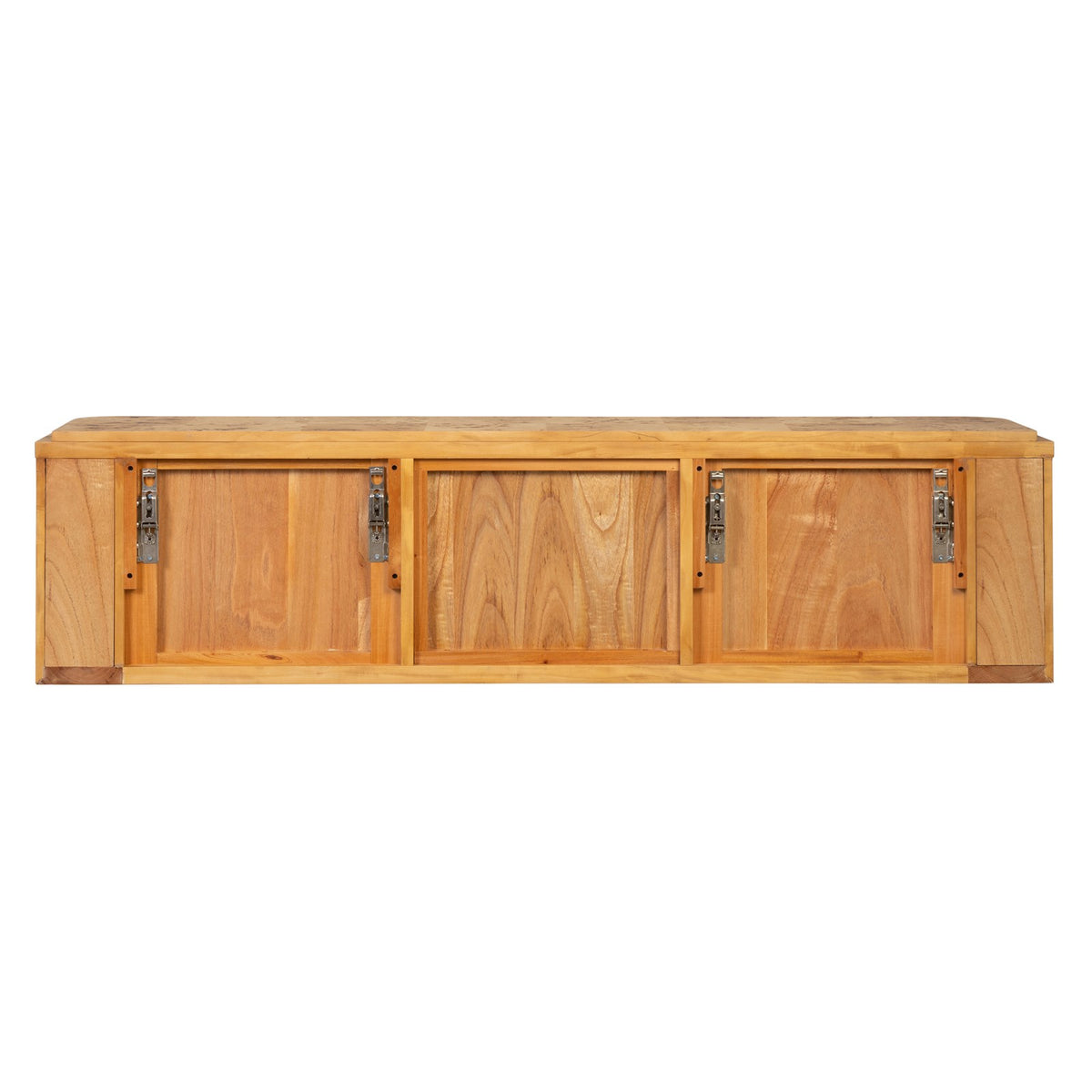 Ambella Naomi Wall Hanging Console - Burl