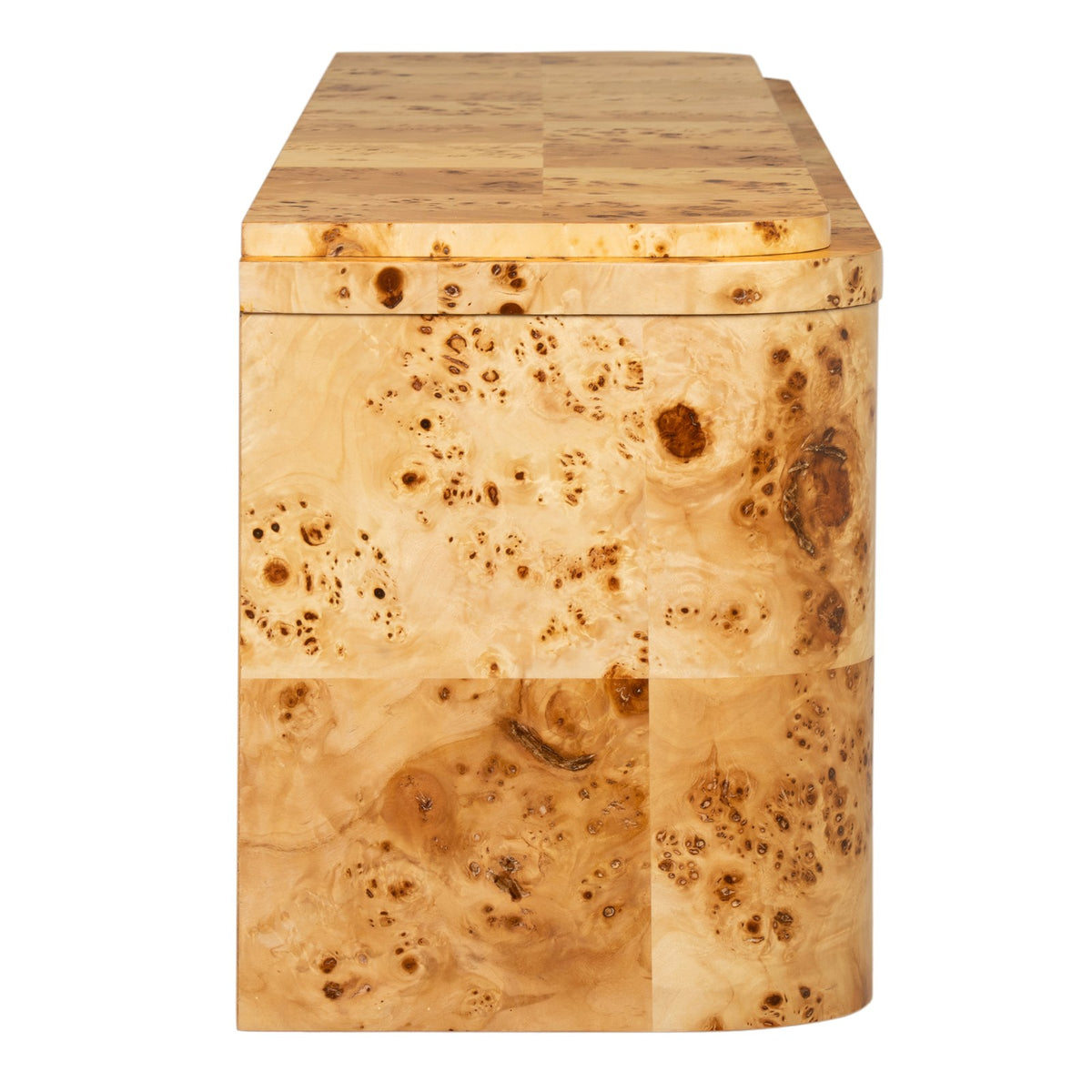 Ambella Naomi Wall Hanging Console - Burl