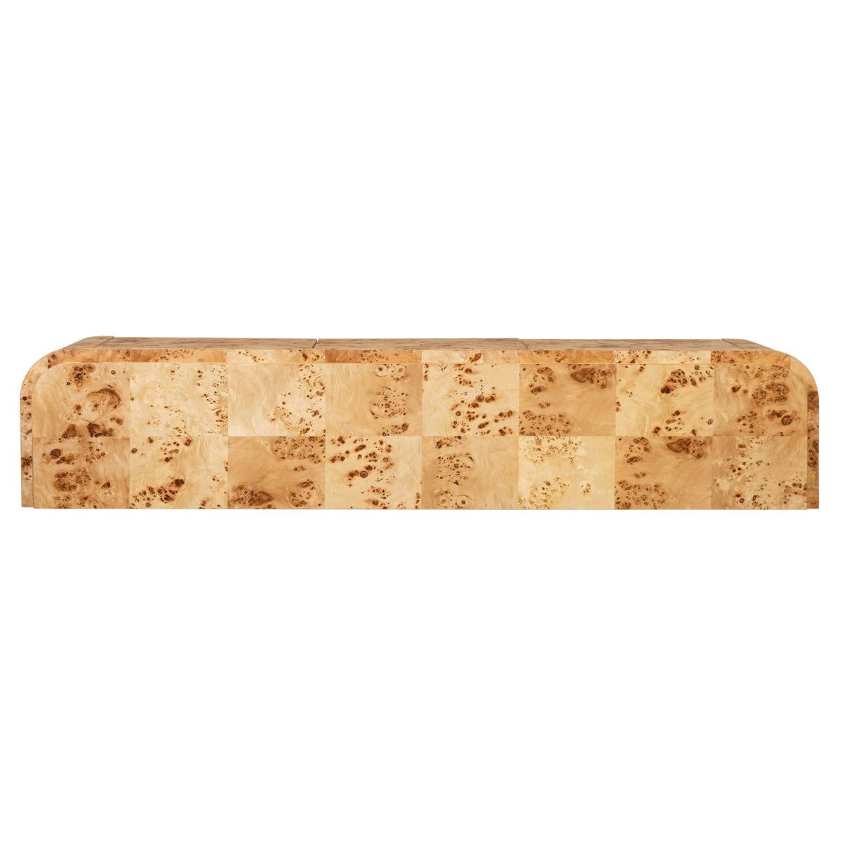 Ambella Naomi Wall Hanging Console - Burl