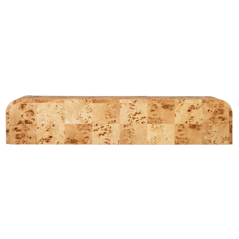 Ambella Naomi Wall Hanging Console - Burl