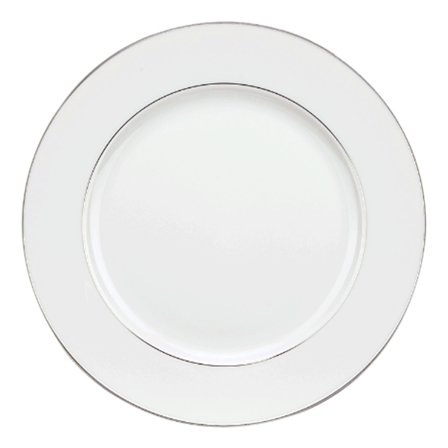 Christofle Albi Porcelain Dinner Plate Platinum 26 Cm