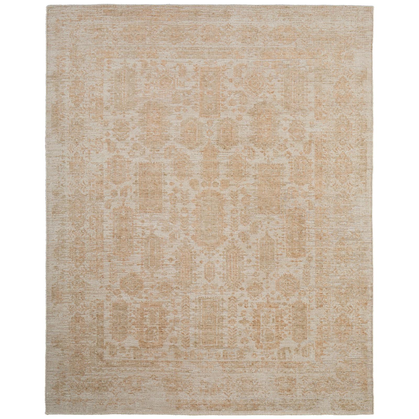 Feizy Loralai 8A67F Traditional Oriental Rug in Tan/Ivory