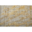 Feizy Eastfield 69FRF Modern Abstract Rug in Yellow/Ivory/Gold