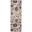 Feizy Melrose 39P1F Transitional Floral & Botanical Rug in Ivory/Red/Blue