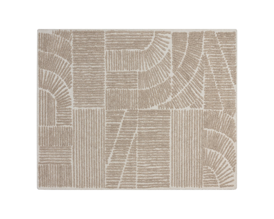 Sunpan Corinthia Hand-Woven Rug - Ivory/Beige