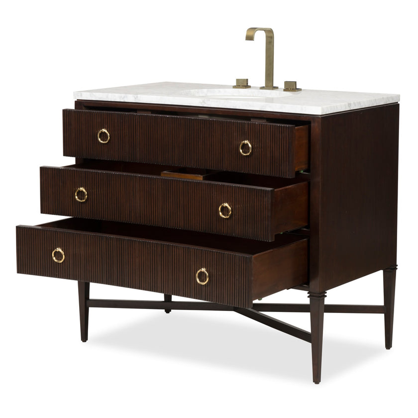 Ambella Reeded Sink Chest - Large