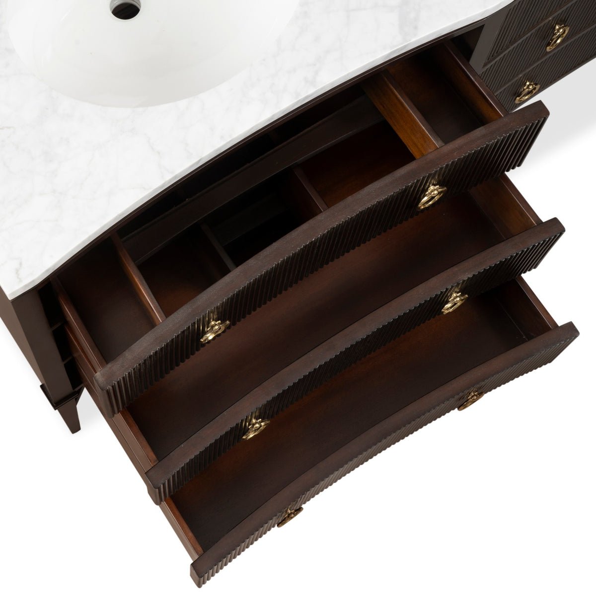 Ambella Reeded Sink Chest - 60