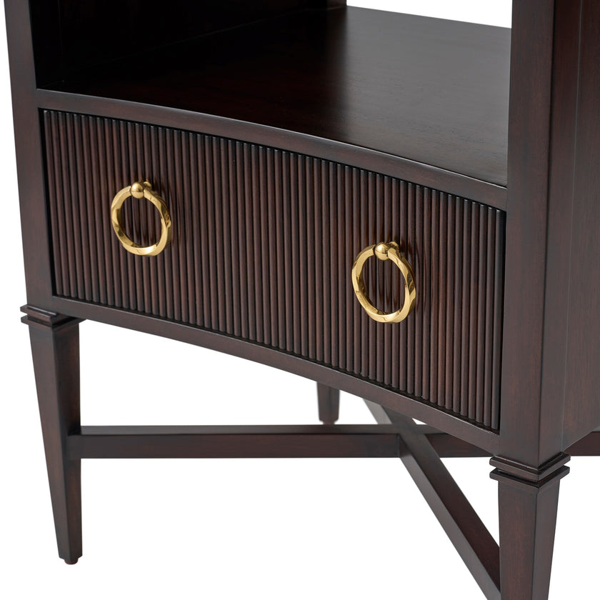Ambella Reeded Petite Nightstand