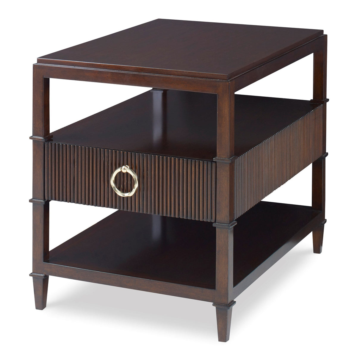 Ambella Reeded End Table