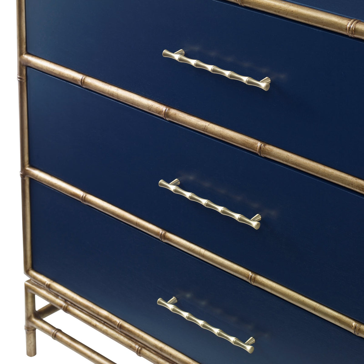 Ambella Chinoiserie Chest - Cadet Blue