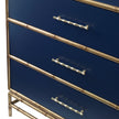 Ambella Chinoiserie Chest - Cadet Blue