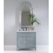 Ambella Shagreen Sink Chest - Polar Blue