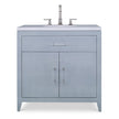 Ambella Shagreen Sink Chest - Polar Blue