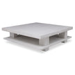 Ambella Braque Square Cocktail Table - Weathered