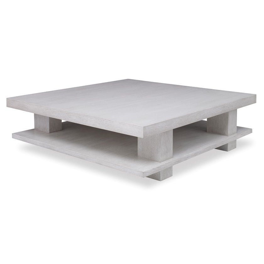 Ambella Braque Square Cocktail Table - Weathered