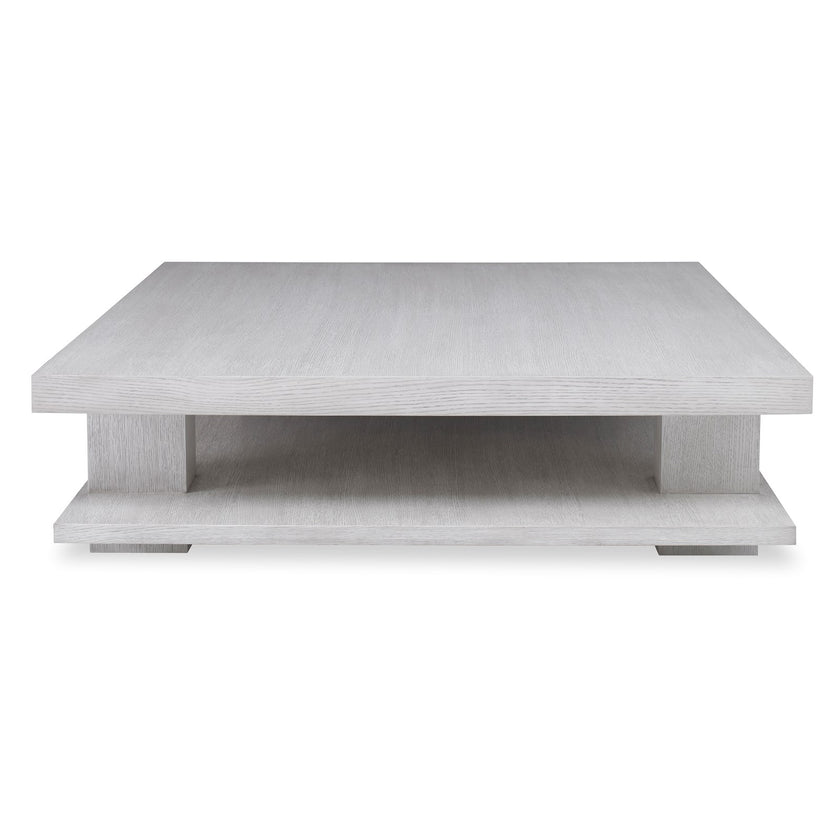 Ambella Braque Square Cocktail Table - Weathered