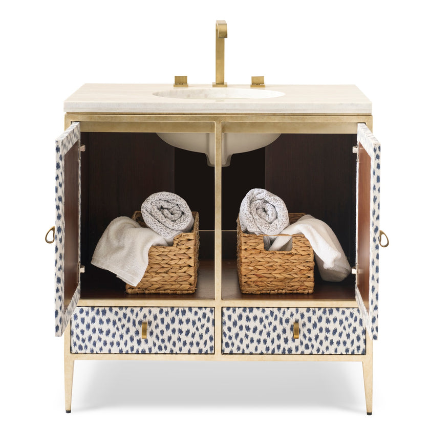 Ambella Cortland Sink Chest - Indigo