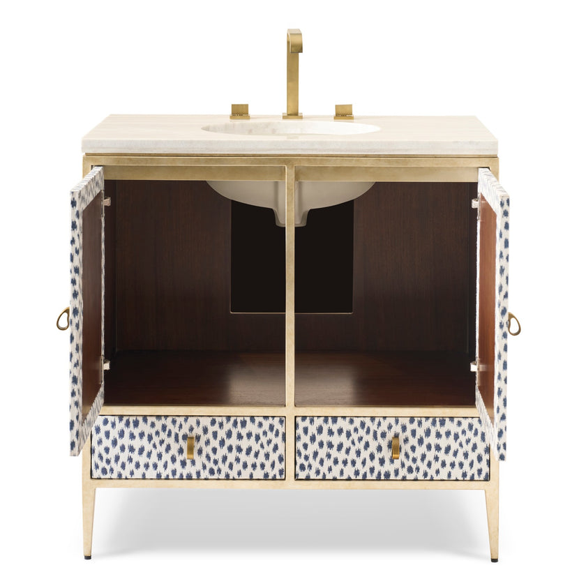 Ambella Cortland Sink Chest - Indigo