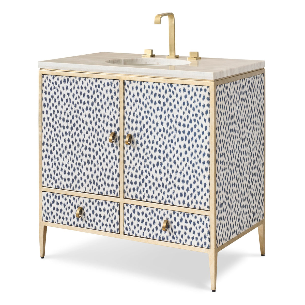 Ambella Cortland Sink Chest - Indigo