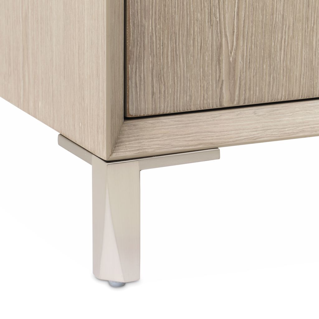 Michael Amini Lotus Bay TV Console - Sand