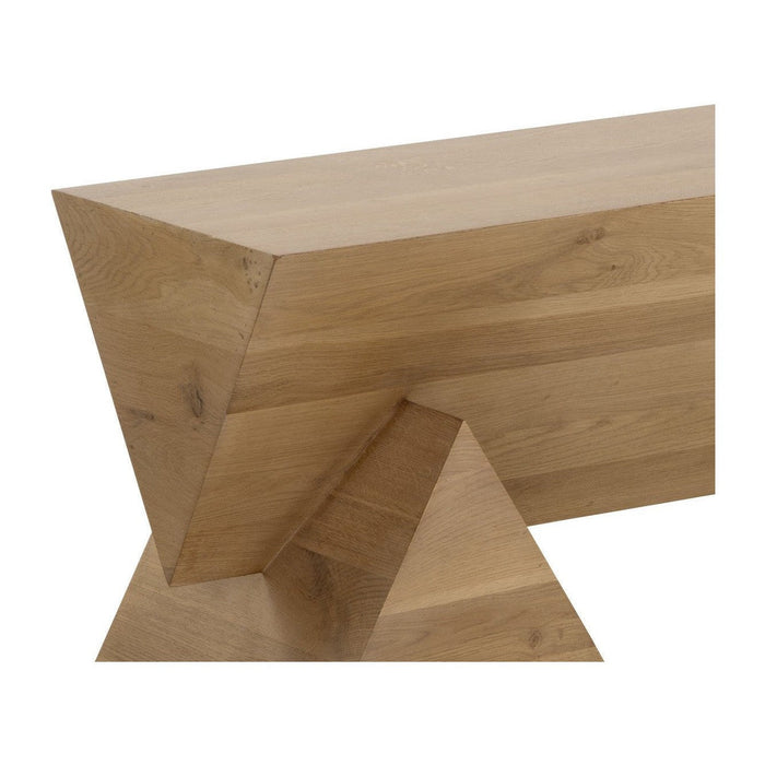 Sunpan Gregor Bench - Rustic Oak