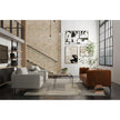 Feizy Kimball 8A31F Transitional Abstract Rug in Taupe/Ivory