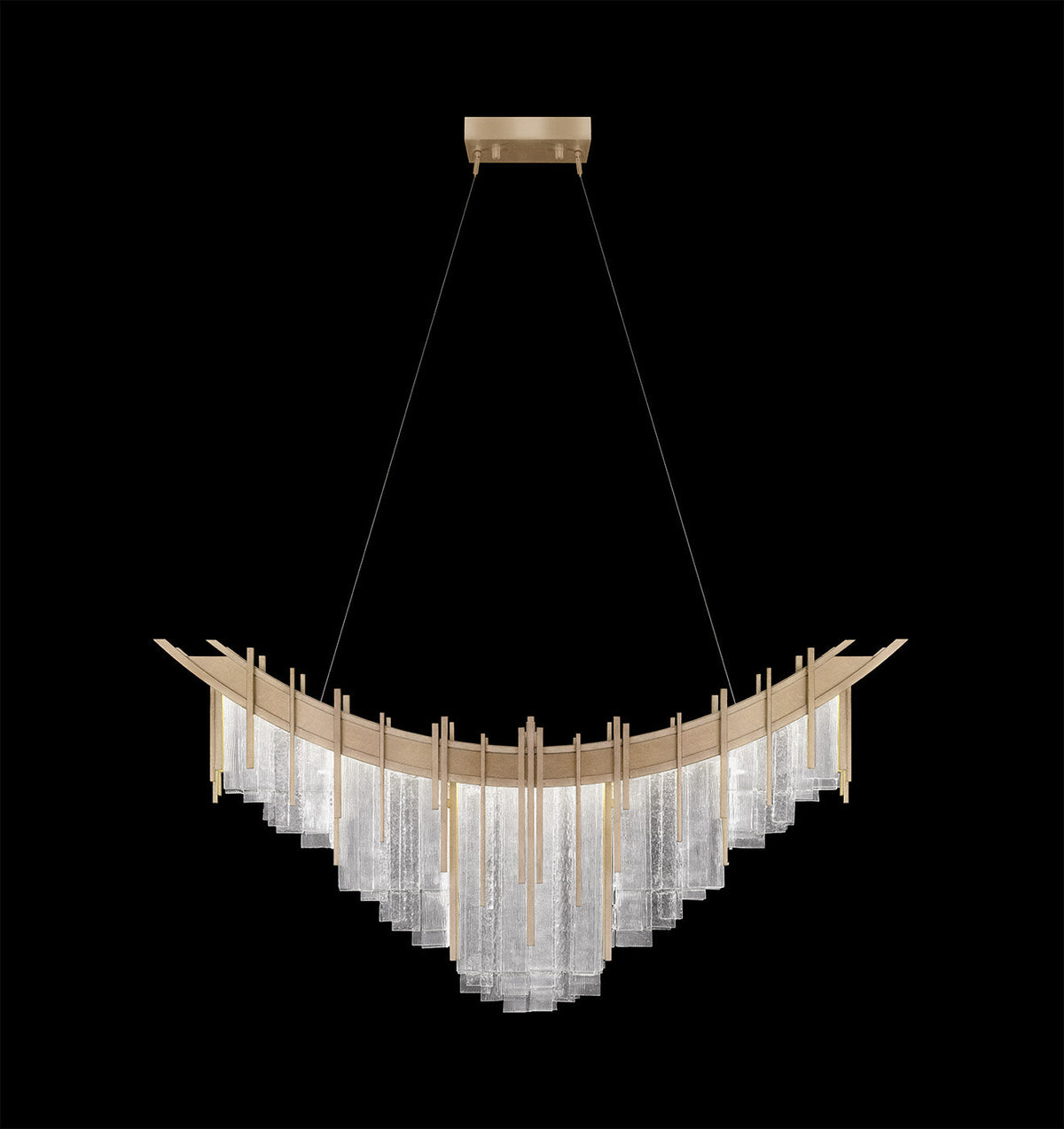 Fine Art Arpeggio 44.75"W Linear Pendant