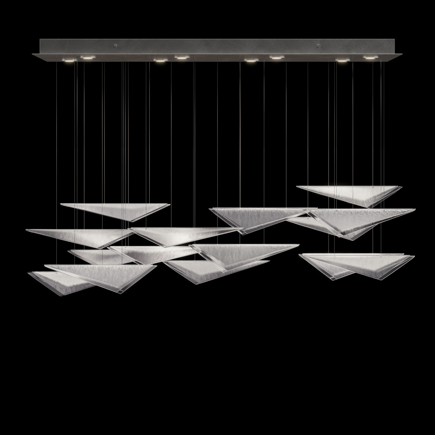 Fine Art Volo 4000 Lumens 58"W Rectangular Pendant