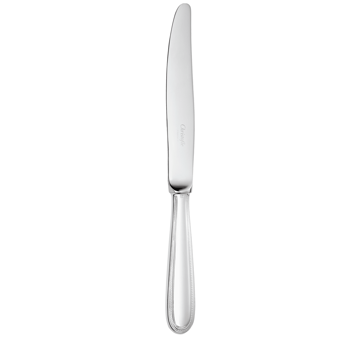 Christofle Perles Silver Plated Standard Dinner Knife