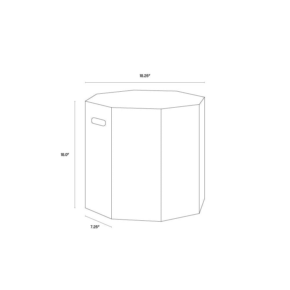 Sunpan Ollo End Table