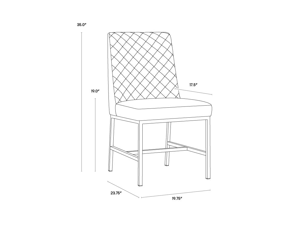 Sunpan Leighland Dining Chair - Set of 2