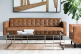 Sunpan Donnie Sofa - Tobacco Tan