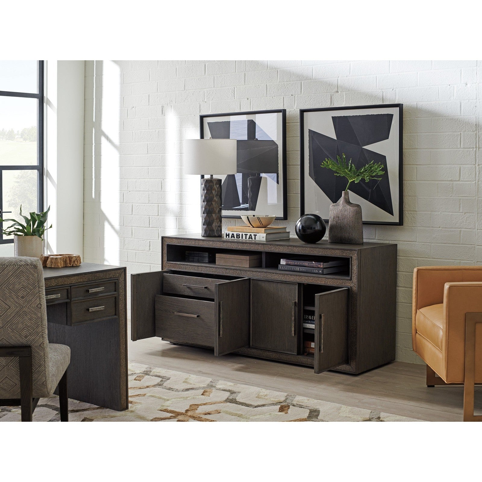 Sligh Studio Designs Hampton Media/Home Office Console