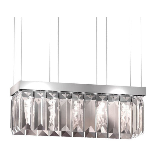 Lalique Serene 26 Prisms Chandelier Rectangualr