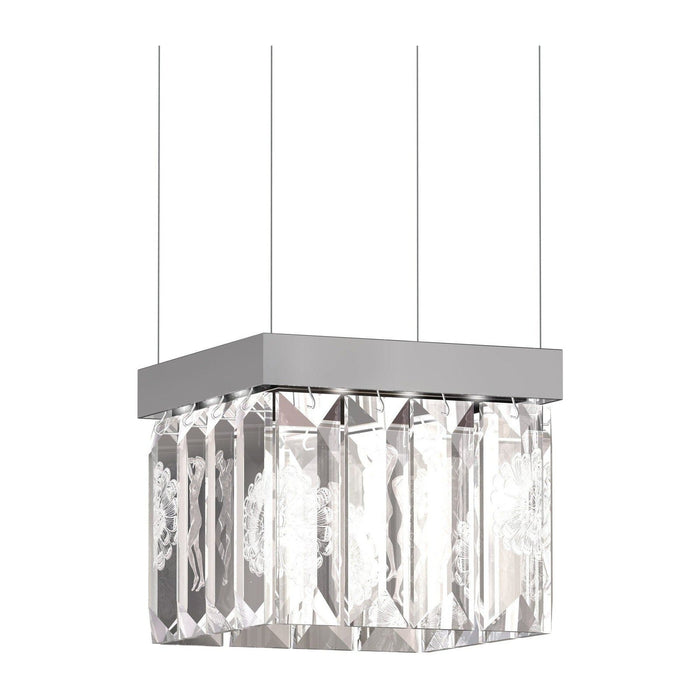 Lalique Serene 16 Prisms Chandelier Square