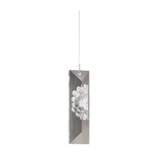 Lalique Serene Simple Prism Dahlia Ceiling Lamp