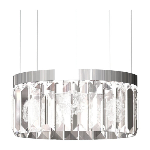 Lalique Serene 24 Prisms Chandelier Circular