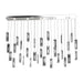 Lalique Serene 32 Simple Prisms Ceiling Lamp