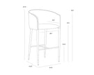 Sunpan Asher Barstool