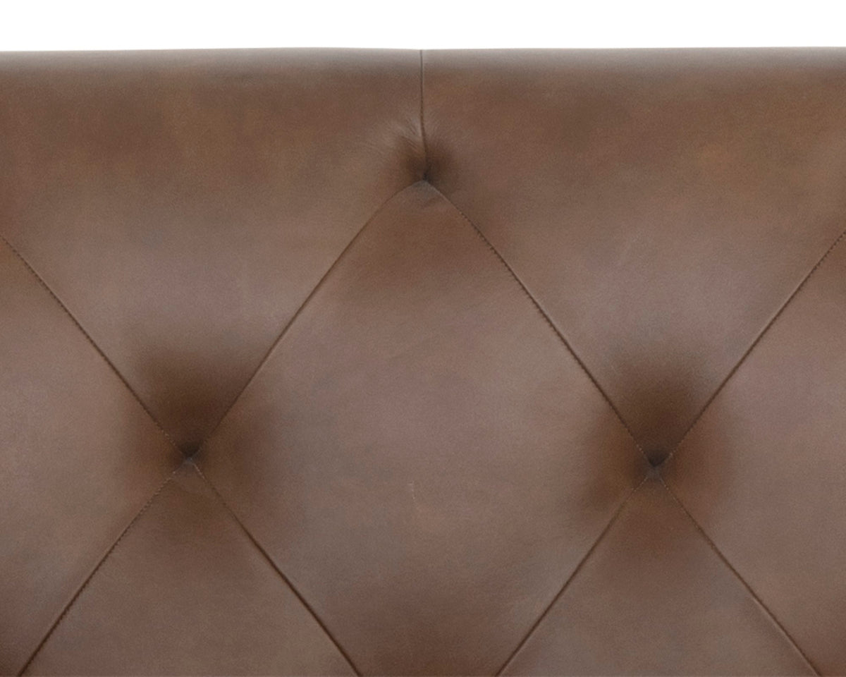 Sunpan Westin Sofa - Vintage Caramel Leather