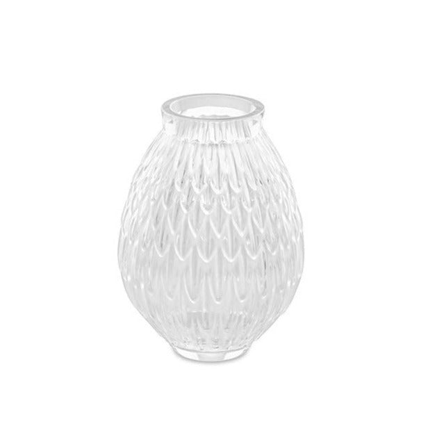 Lalique Empreinte Animale Plumes Small Vase