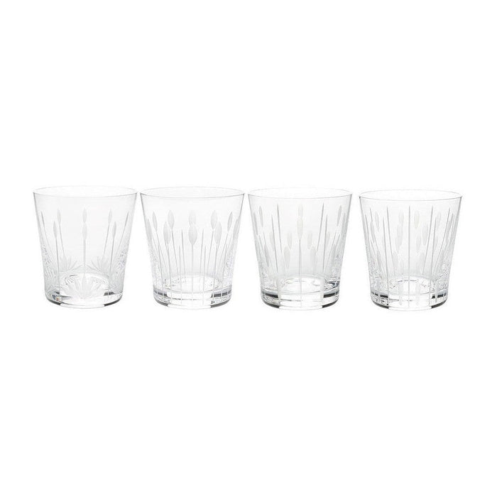 Lalique Lotus 4 Tumblers Set 30 Cl