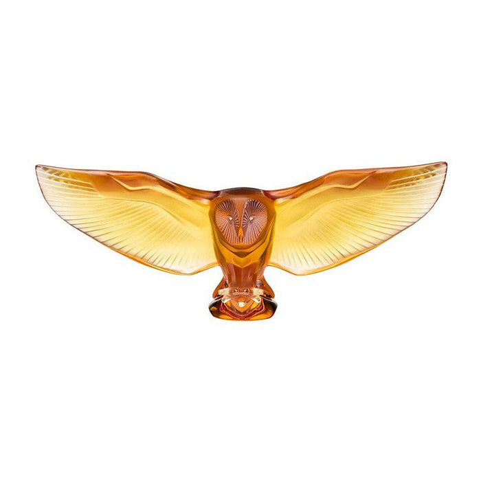 Lalique Barn Owl Sculpture