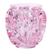 Lalique Tourbillons Pink Vase