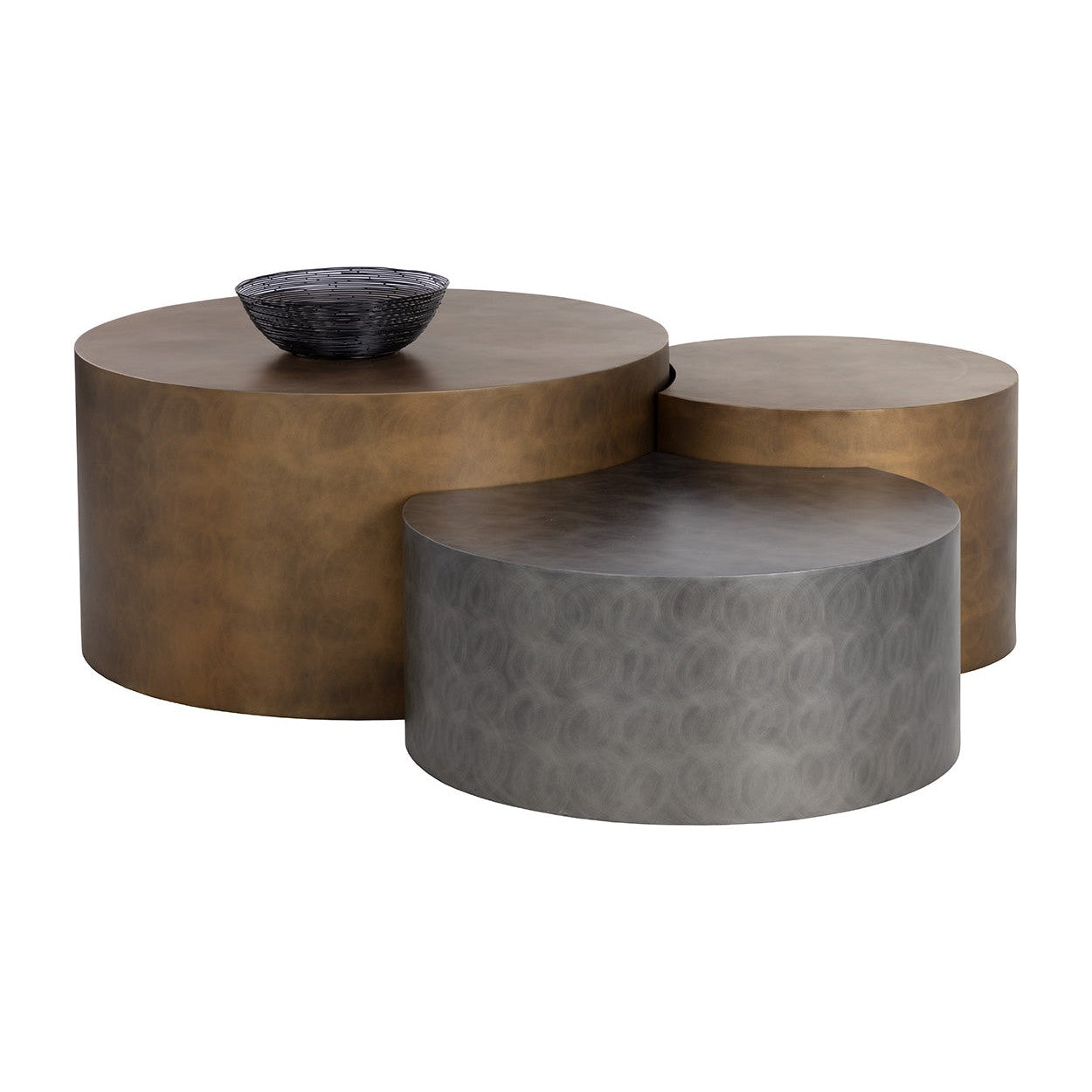 Sunpan Neo Coffee Tables - Set of 3